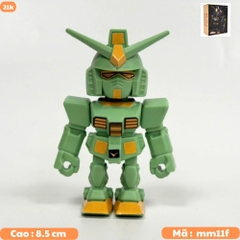 Mô Hình Gundam dáng đứng màu xanh lá . Cao 8.5cm , nặng 100gram - SKU : mm11f - ( Vat : G873-79 ) - K107-T2-S14