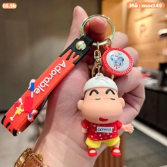 Móc khóa shin áo đỏ Dây móc dài : 10cm - Mô Hình Cao : 6cm - Nặng : 50gram - No Box : bọc túi OPP N3-K61-T4-S1