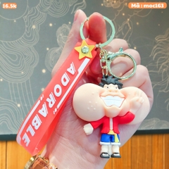 móc khóa luffy phình má - Dây móc dài : 10cm - Mô Hình Cao : 6cm - Nặng : 50gram - No Box : bọc túi OPP n3-k62-t3-s4