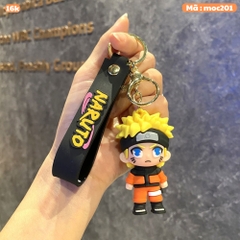 Móc Khóa naruto mới dáng đứng - Dây móc dài : 9.5cm - Mô Hình Cao : 6cm- Nặng : 50gram - No Box : bọc túi OPP N3-T3