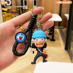 Móc Khóa Usop - Dây móc dài : 9.5cm - Mô Hình Cao : 8cm - Nặng : 60cm - No Box : bọc túi OPP - N3-K16-T2-S2