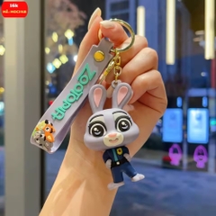 Móc Khóa Judy Hopps​​​​​​​ Zootopia - Dài 5cm , Rộng 3cm - Nặng 50gram - SKU: moc291b - (Vat: 88223-7) - K79-T4-S12
