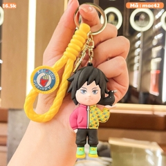 Móc Khóa Tomioka Giyuu - Dây móc dài : 9.5cm - Mô Hình Cao : 7.9cm - Nặng : 50gram - No Box : bọc túi OPP N3-K17-T3-S3