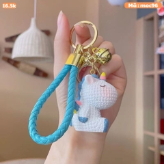 moc khóa ngựa xanh dương - Dây móc dài : 9.5cm - Mô Hình Cao : 5cm - Nặng : 50gram - No Box : bọc túi OPP - N3-K13-T4-S1