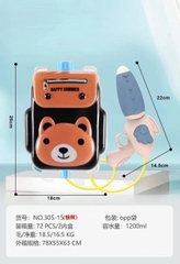 Balo Phun Nước Hình Gấu Con. SKU: N-305-4 ( VAT N-01-35)