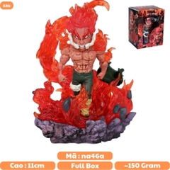 Mô hình Naruto Guy bát môn độn giáp Chibi - Cao 11cm - rộng 8cm - nặng 160gram - Figure Naruto - có hộp màu - N1-K48-T3-S1