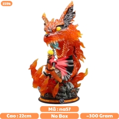 Mô Hình Naruto cửu vĩ - Cao 22cm - nặng 300Gram - No box  - Figure Anime Naruto - N4
