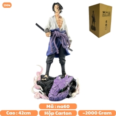 Mô Hình Naruto Sasuke dáng đứng siêu ngầu có base cao - 42cm - Nặng - 2000gram - Figure Naruto - Box xốp Hộp carton - N3-T5