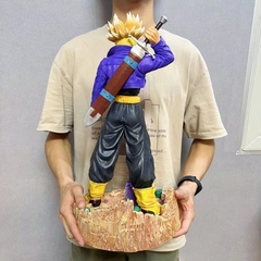 Mô Hình Đồ Chơi - Trunks 2 đầu thay thế - Siêu to khổng lồ - Cao 48cm - Nặng 2.9 Kg - DragonBall - Hộp Carton - N1-K38-T4-S9