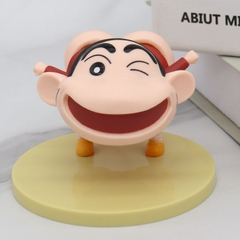 mô hình shin bút chì lắc mông - cao : 6cm dài 8cm - figure shin - hộp màu - N1-T2