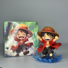 Mô hình OnePiece Luffy Kid dáng đứng cười - Cao 15cm - nặng 400gram - Figure One Piece - Có hộp màu - N1-K55-T2-S1
