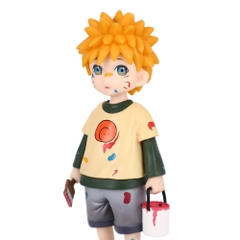 Mô hình Naruto Cầm thùng sơn siêu dễ thương - cao 15cm nặng 150 gram -  Figure Naruto - Có hộp màu - N1-K50-T2-S1