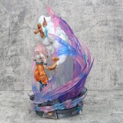Mô Hình Dragon Ball Songoku vô cực Hoá Khỉ Đột Trắng Có Led - Cao 31cm - Nặng 2100gram - Figure DragonBall - Có Hộp Màu - Full Box -K7-T3-S12