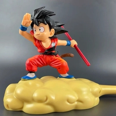Mô Hình DragonBall Songoku cân đẩu vân cao 14cm , figure DragonBall , No box