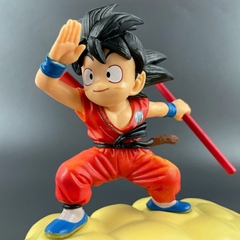 Mô Hình DragonBall Songoku cân đẩu vân cao 14cm , figure DragonBall , No box