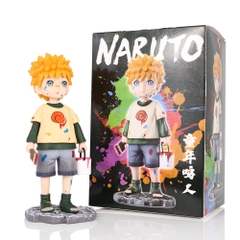Mô hình Naruto Cầm thùng sơn siêu dễ thương - cao 15cm nặng 150 gram -  Figure Naruto - Có hộp màu - N1-K50-T2-S1