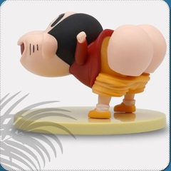 mô hình shin bút chì lắc mông - cao : 6cm dài 8cm - figure shin - hộp màu - N1-T2