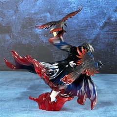 Mô hình Naruto Itachi Akatsuki dáng chiến đấu - Cao 17cm - nặng 800gram - Figure Naruto - Full Box - N1-K38-T4-S11 n4-k14