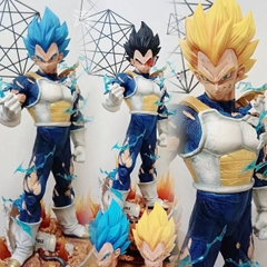 Mô Hình Dragon Ball Vegeta Siêu phẩm 3 đầu thay thế bản có đế cao 53cm , figure DragonBall , có hộp màu N2