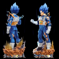 Mô Hình Dragon Ball Vegeta Siêu phẩm 3 đầu thay thế bản có đế cao 53cm , figure DragonBall , có hộp màu N2