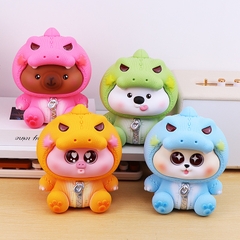 Mô Hình Các Con Vật Cosplay Khủng Long size nhỏ KT 10.5*9.8*14 cm - SKU : MH-BY0011-1 - ( VAT : MH003 )