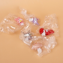 Mô hình kuromi bộ 5 kuromi - cao 5cm - Nặng 300gram - Bọc Túi - No Box N3-K60-T3-S1