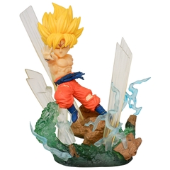 Mô hình DragonBall Goku chibi G5 - Cao 10cm - rộng 7cm - nặng 110gram - Dragon Ball - Có Hộp màu - N1-K50-T3-S1
