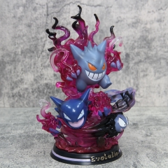 Hàng Cao Cấp -  Mô Hình Pokemon Gengar Tím bản cao cấp - Có led Đế - Cao : 25cm - Ngang : 17cm - Nặng : 1.2 kg - Figure pokemon - Full Box - N1-K53-T4-S2
