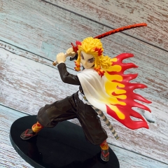Mô hình đồ chơi - Viêm Trụ Rengoku Kyoujurou chiến đấu Cao 20cm - Kimetsu No Yaiba - - Có Hộp Đẹp - N4-K9-BL3-N1-K6-T3-S3
