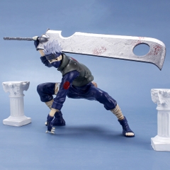 Mô Hình Đồ Chơi - Kakashi cầm đao siêu ngầu - Naruto - No Box - N1-K38-T1-S1
