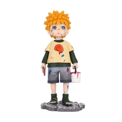 Mô hình Naruto Cầm thùng sơn siêu dễ thương - cao 15cm nặng 150 gram -  Figure Naruto - Có hộp màu - N1-K50-T2-S1