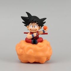Mô Hình DragonBall Songoku ngồi mây cầm ngọc rồng cao 12cm , Figure Dragonball , No Box