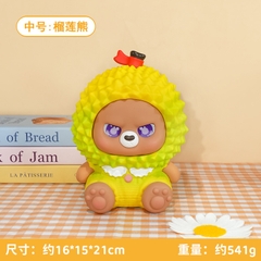 Mô Hình Các Con Vật Cosplay Trái Cây Sầu Riêng size nhỡ KT 15.8*15.5*21 cm  - SKU : MH-BY0007-2 - ( VAT : MH004 )