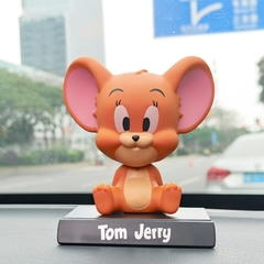 Mô Hình Chuột Jerry lắc đầu - cao 13cm - ngang 9cm - dọc 7cm - nặng 200gram + Có BOX - N3-K23-T4-S2