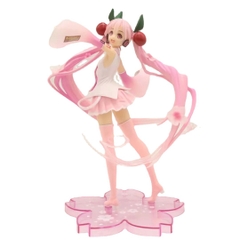 Mô Hình Hatsune Miku Hồng Dáng Đứng - Cao 18cm - nặng 200gram - Figure Miku - có hộp màu - K30-T2-S10