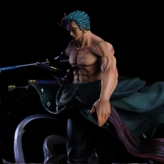 Mô Hình Đồ Chơi - Zoro and Enma siêu đẹp - Cao 28cm - Nặng 1.6 Kg - OnePiece - Hộp Carton - N3-T5