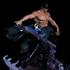 Mô Hình Đồ Chơi - Zoro and Enma siêu đẹp - Cao 28cm - Nặng 1.6 Kg - OnePiece - Hộp Carton - N3-T5