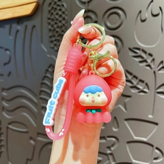 móc khóa charm hồng - Dây móc dài : 10cm - Mô Hình Cao : 6cm - Nặng : 50gram - No Box : bọc túi OPP K79-T4-S7