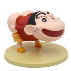 mô hình shin bút chì lắc mông - cao : 6cm dài 8cm - figure shin - hộp màu - N1-T2