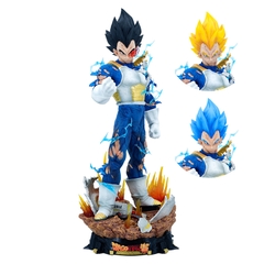 Mô Hình Dragon Ball Vegeta Siêu phẩm 3 đầu thay thế bản có đế cao 53cm , figure DragonBall , có hộp màu N2