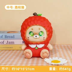 Mô Hình Các Con Vật Cosplay Trái Cây Sầu Riêng size nhỡ KT 15.8*15.5*21 cm  - SKU : MH-BY0007-2 - ( VAT : MH004 )