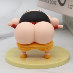 mô hình shin bút chì lắc mông - cao : 6cm dài 8cm - figure shin - hộp màu - N1-T2
