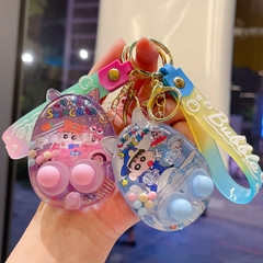 Móc Khóa Bấm shin màu xanh dương - Dài 7.7cm , Rộng 4.7cm - Nặng 50gram - SKU : moc287a K75-T7-S12