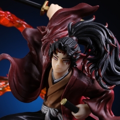 Hàng Loại 1 - Mô Hình Tsugikuni Yoriichi chiến đấu - có led - cao 22cm - Full box - Kimetsu No Yaiba - Có Hộp Màu N1-K37-T3-S6