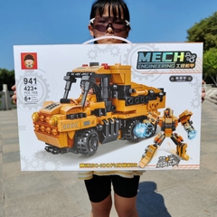 Đồ Chơi Lắp Ghép TRANFORMER Cam 2 in1 - Lắp được Robot và Xe - Nặng : 1000gram - Full Box - SKU : LG-21-3 K56-T1-S2