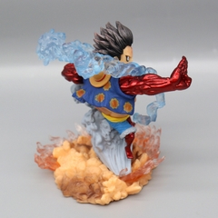 Mô Hình One Piece Luffy gear 4 trạng thái chiến đấu - Cao 13cm - Nặng 350 gram - No box - N4-K4-BL3