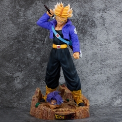 Mô Hình Đồ Chơi - Trunks 2 đầu thay thế - Siêu to khổng lồ - Cao 48cm - Nặng 2.9 Kg - DragonBall - Hộp Carton - N1-K38-T4-S9