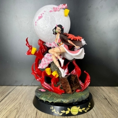 Mô hình đồ chơi - Nezuko ánh trăng - Hiệu ứng base đẹp -  Kimetsu No Yaiba - Có Hộp Màu - N1-K37-T4-S11