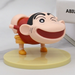 mô hình shin bút chì lắc mông - cao : 6cm dài 8cm - figure shin - hộp màu - N1-T2