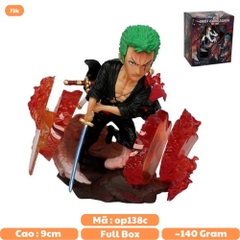 Mô Hình OnePiece Zoro G5 chibi - Cao 9cm - rộng 8cm - nặng 140gram - Figure OnePiece - Có Hộp - N1-K46-T3-S3